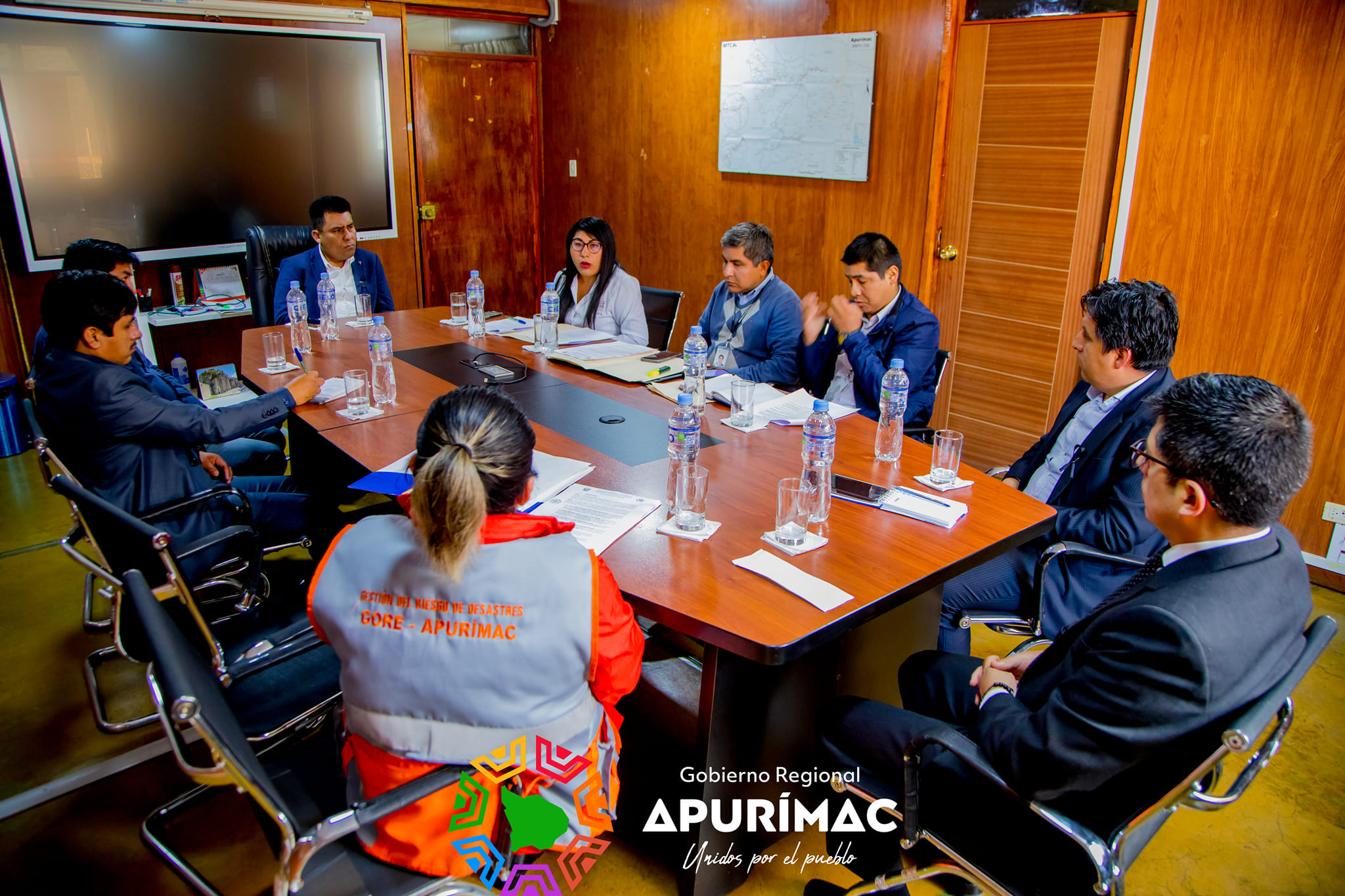 Gobernador Percy Godoy articula acciones con congresista Elizabeth Taipe para impulsar trabajo en conjunto ante eventuales situaciones de emergencia en Apurímac