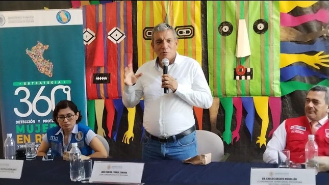 Agentes Del Serenazgo De Sullana Y PNP Reciben Capacitación Para Combatir Violencia Contra La Mujer
