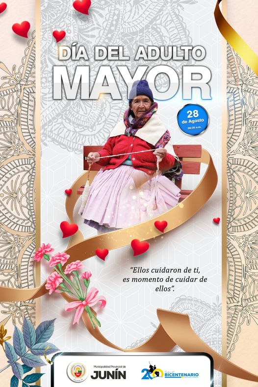 "¡Honrando Historias de Vida! Celebración del Día del Adulto Mayor en Junín"