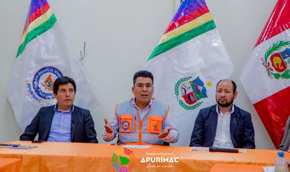 Gobernador Regional articula trabajo para intensificar acciones en cumplimiento al Decreto Supremo N° 083-PCM-2023 que declara en emergencia a provincias y distritos de Apurímac por bajas temperaturas