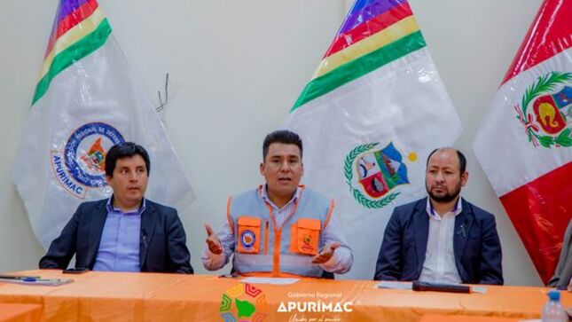 Gobernador Regional articula trabajo para intensificar acciones en cumplimiento al Decreto Supremo N° 083-PCM-2023 que declara en emergencia a provincias y distritos de Apurímac por bajas temperaturas