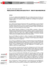 Vista preliminar de documento Resolución Directoral Ejecutiva