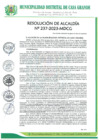 Vista preliminar de documento Resolución de Alcaldía 237-2023