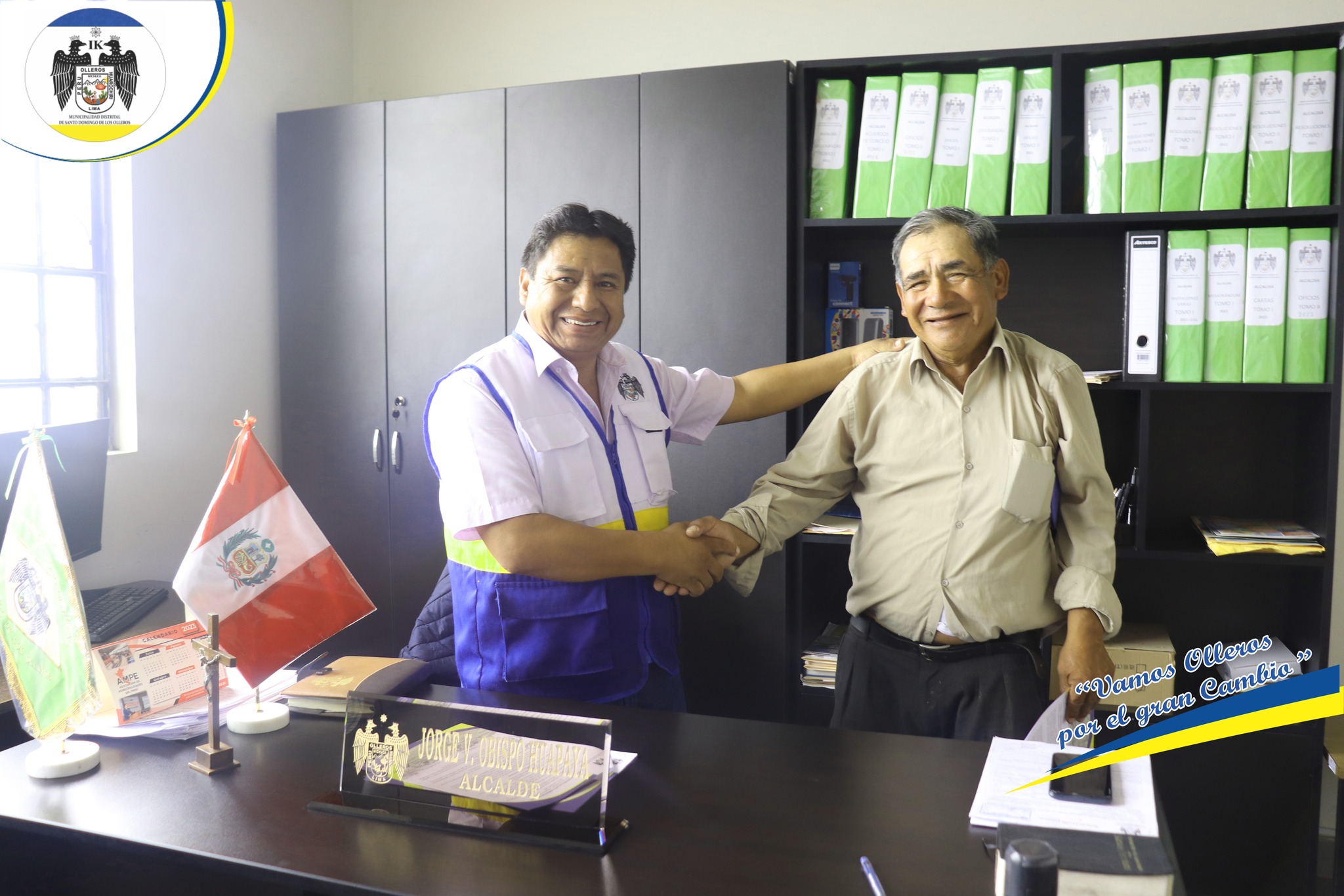 La Municipalidad Realizó el Convenio de Cooperación Interinstitucional con la Asociación de Ganaderos "San Juan" de la Comunidad Cucuya.