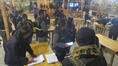 La Municipalidad de Trujillo, el Ministerio Público y la Prefectura, intervinieron a diversos locales de diversión verificando el cumplimiento de la normatividad vigente, sancionando, entre otros, con multa de S/ 14,850 a Mala Maña y Previos VIP.