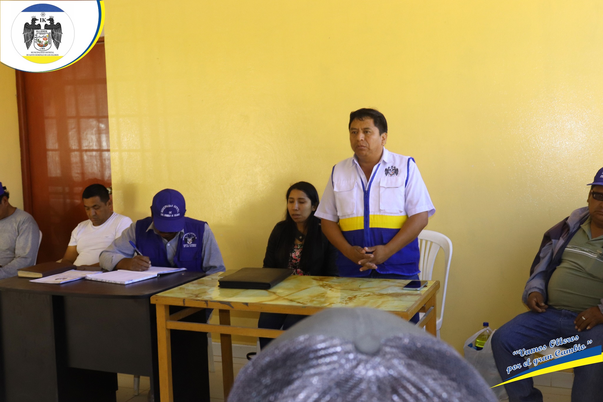 Municipalidad de Santo Domingo de los Olleros Iniciará la Segunda Reunión Para el Campeonato de Voley y Ftbol en la Capital del Distrito.
