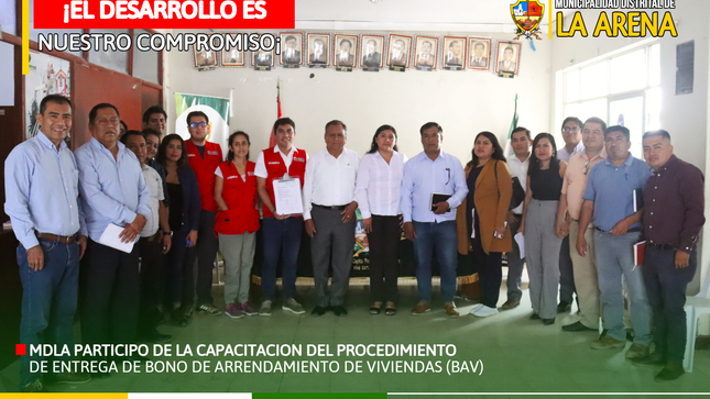 Bono Arrendamiento de Vivienda La Arena 2023