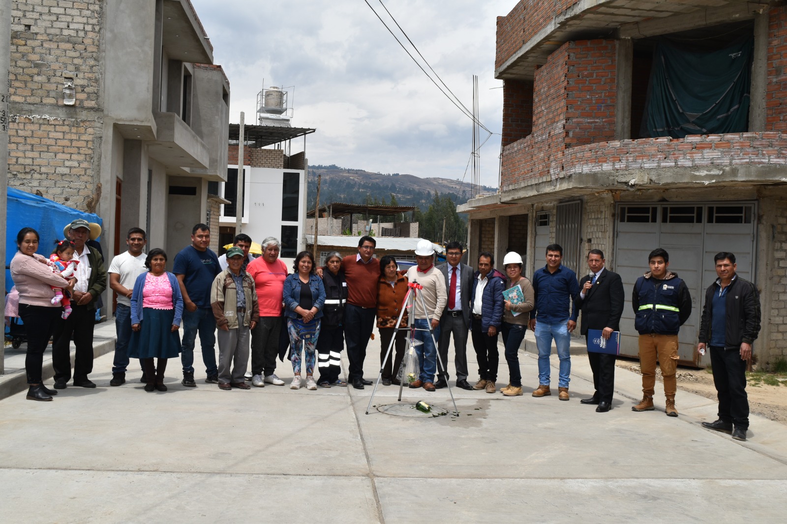 Inauguración de Calle - Barrio Santa Ana