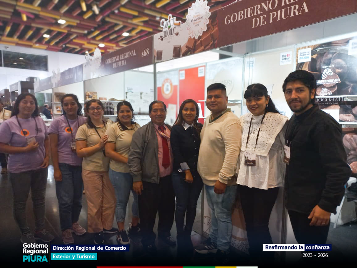 Región Piura participa en XIV Feria Internacional del Cacao y Chocolate 2023
