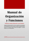 Vista preliminar de documento Manual de Organización y Funciones 2019 aprobado