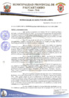 Vista preliminar de documento RESOLUCION DE ALCALDIA N°033-2023-A MPP-C