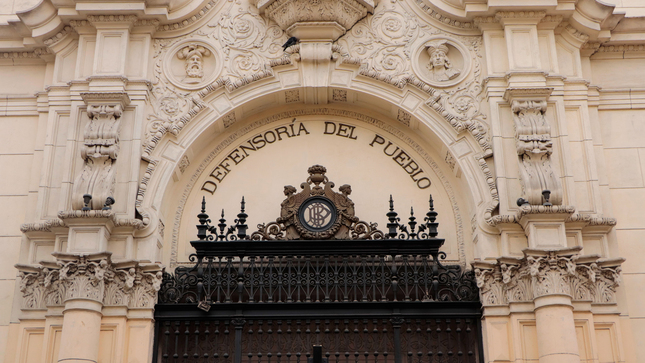 Fachada de la Defensoría del Pueblo