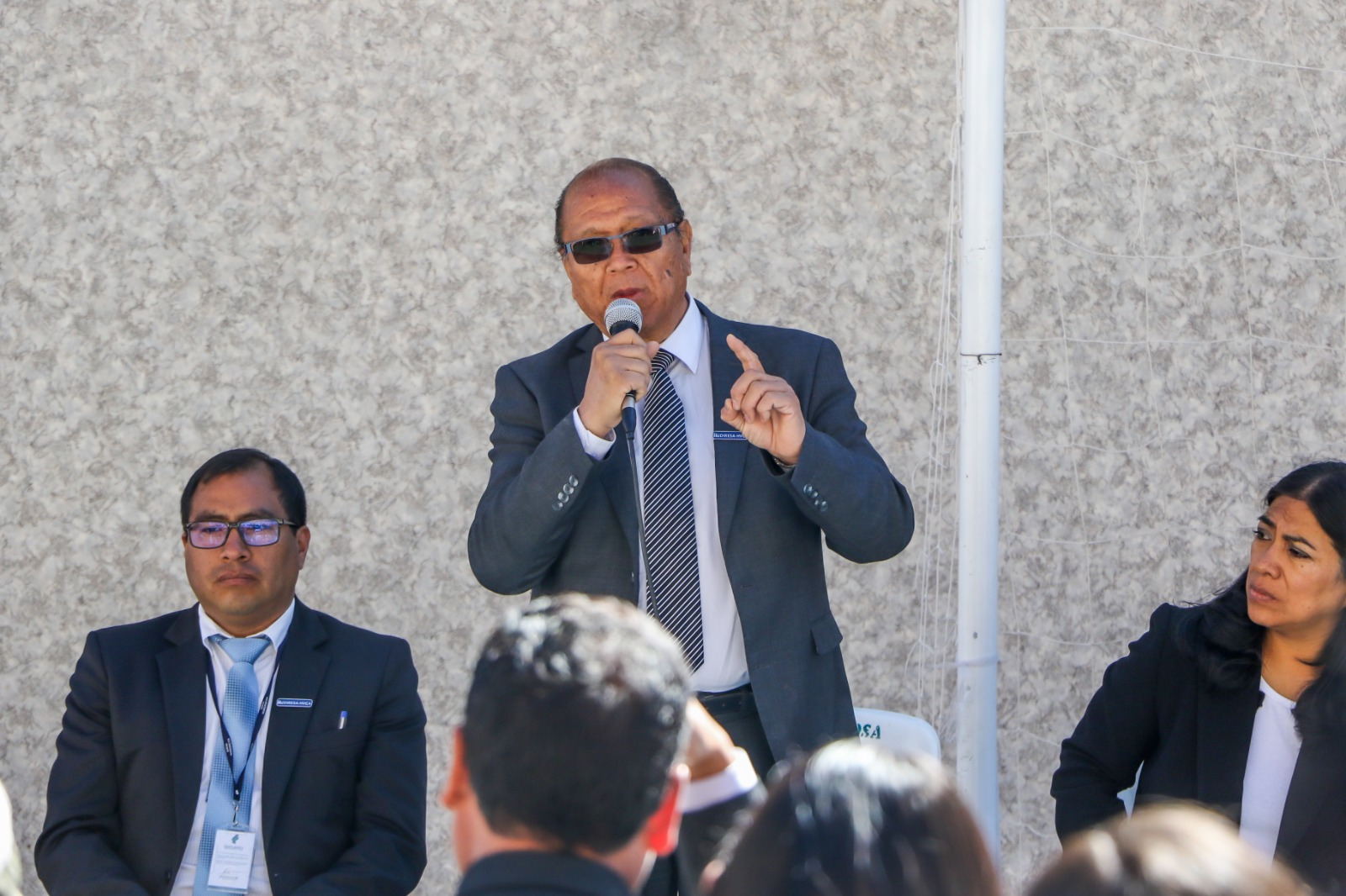 Marco Herberth Alegre Romero es presentado como nuevo director de la DIRESA Huancavelica