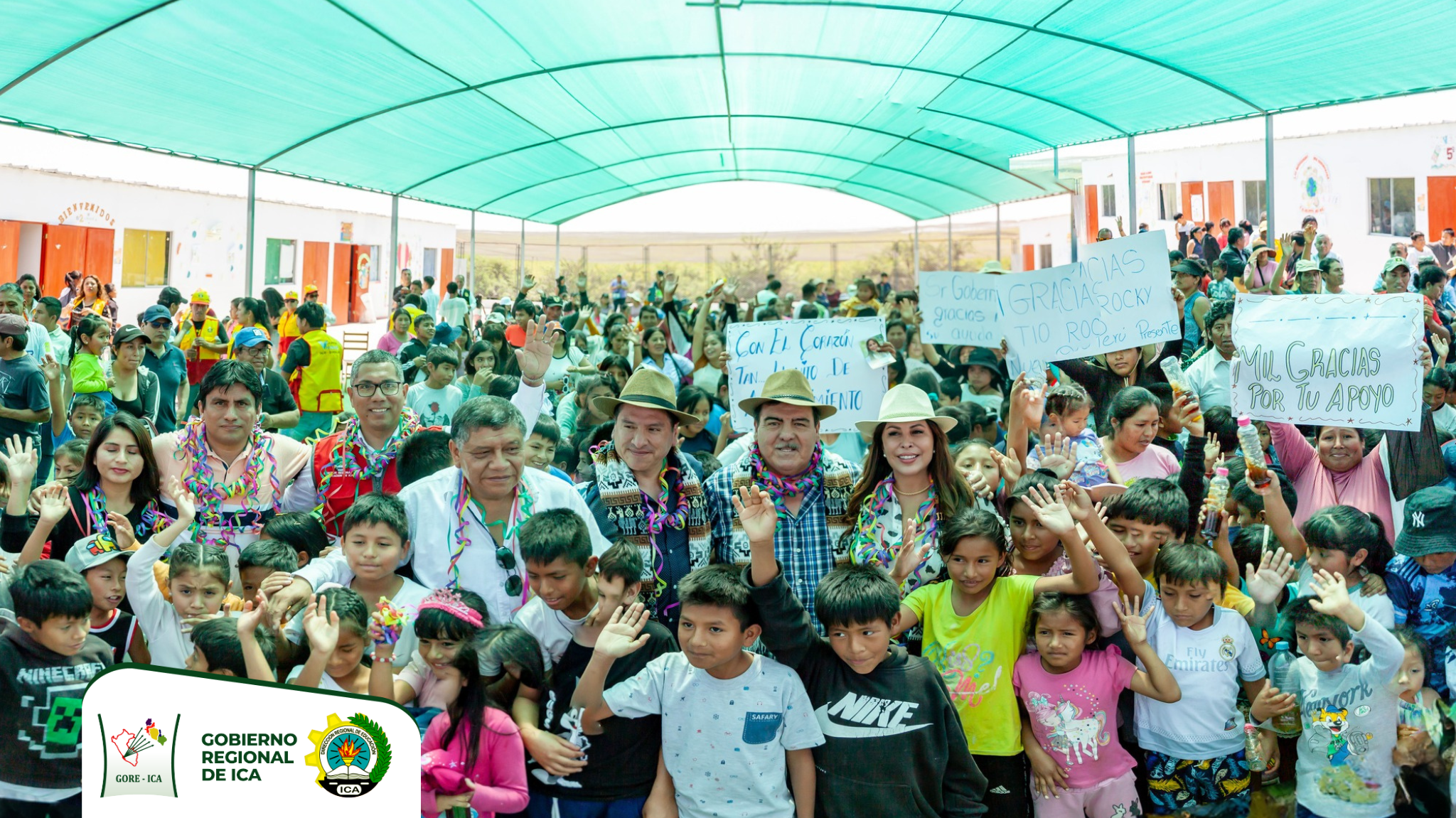 ¡Ningún niño se queda sin estudiar!