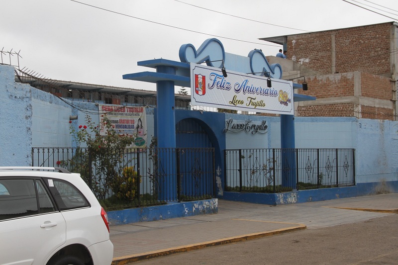 Colegio Liceo Trujillo. El Concejo Municipal aprobó prorrogar el convenio con el GORE para ejecutar el proyecto de construcción y equipamiento del local.