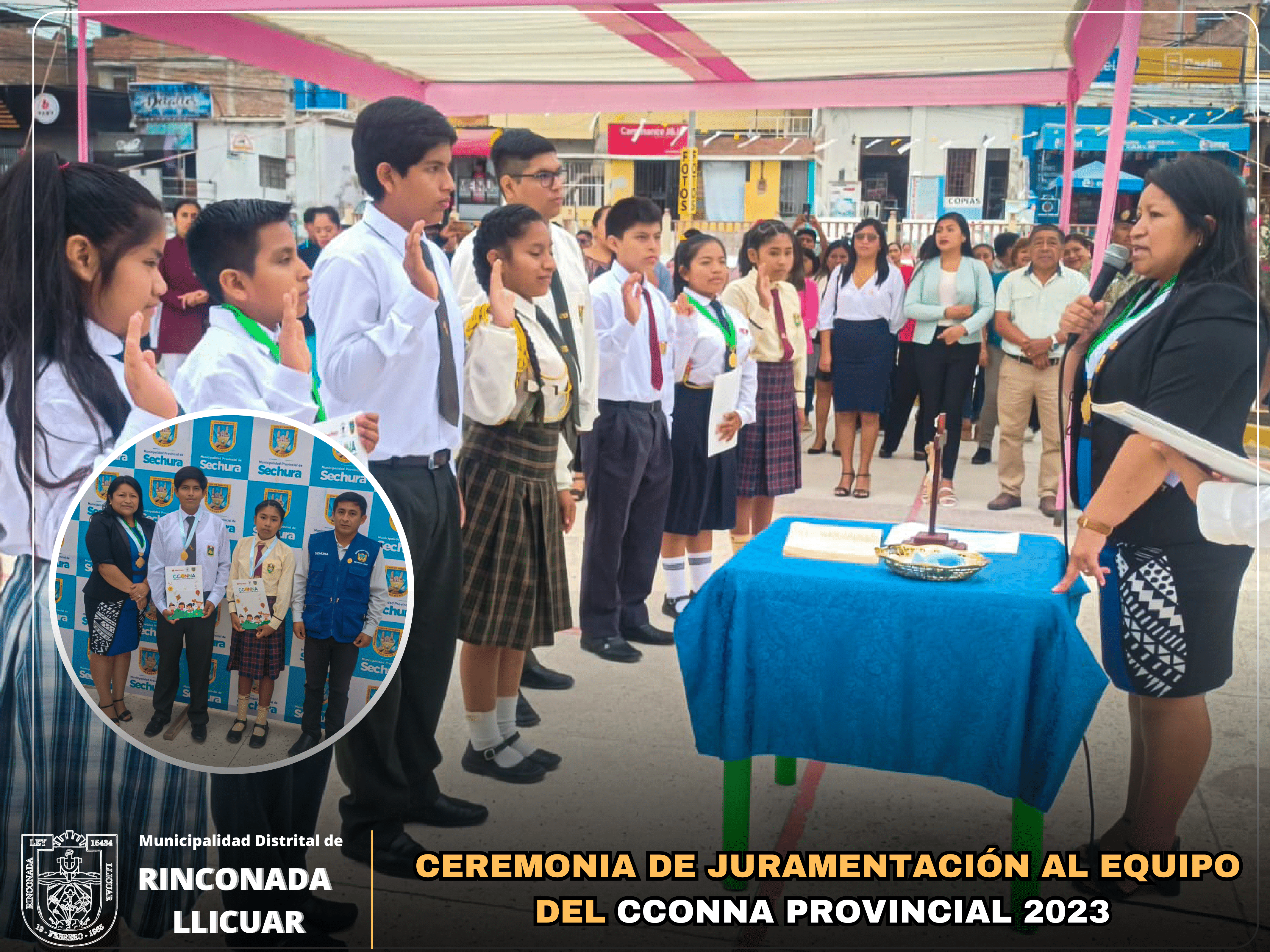 CEREMONIA DE JURAMENTACIÓN AL EQUIPO DEL CCONNA PROVINCIAL 2023