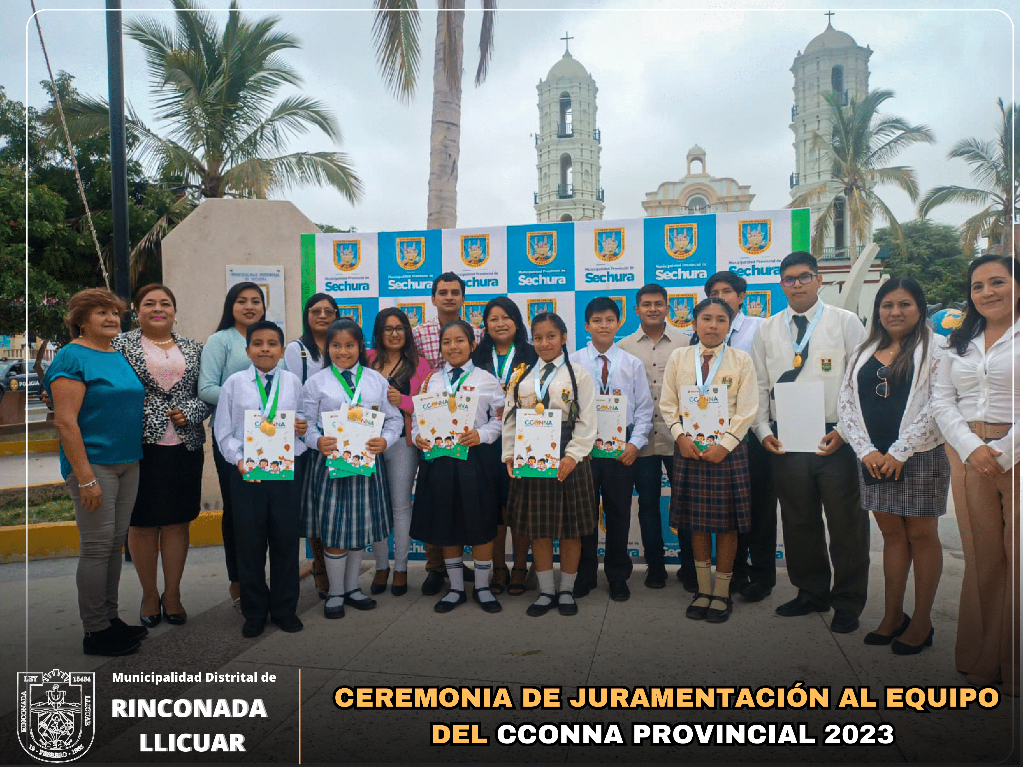 CEREMONIA DE JURAMENTACIÓN AL EQUIPO DEL CCONNA PROVINCIAL 2023 - 2025