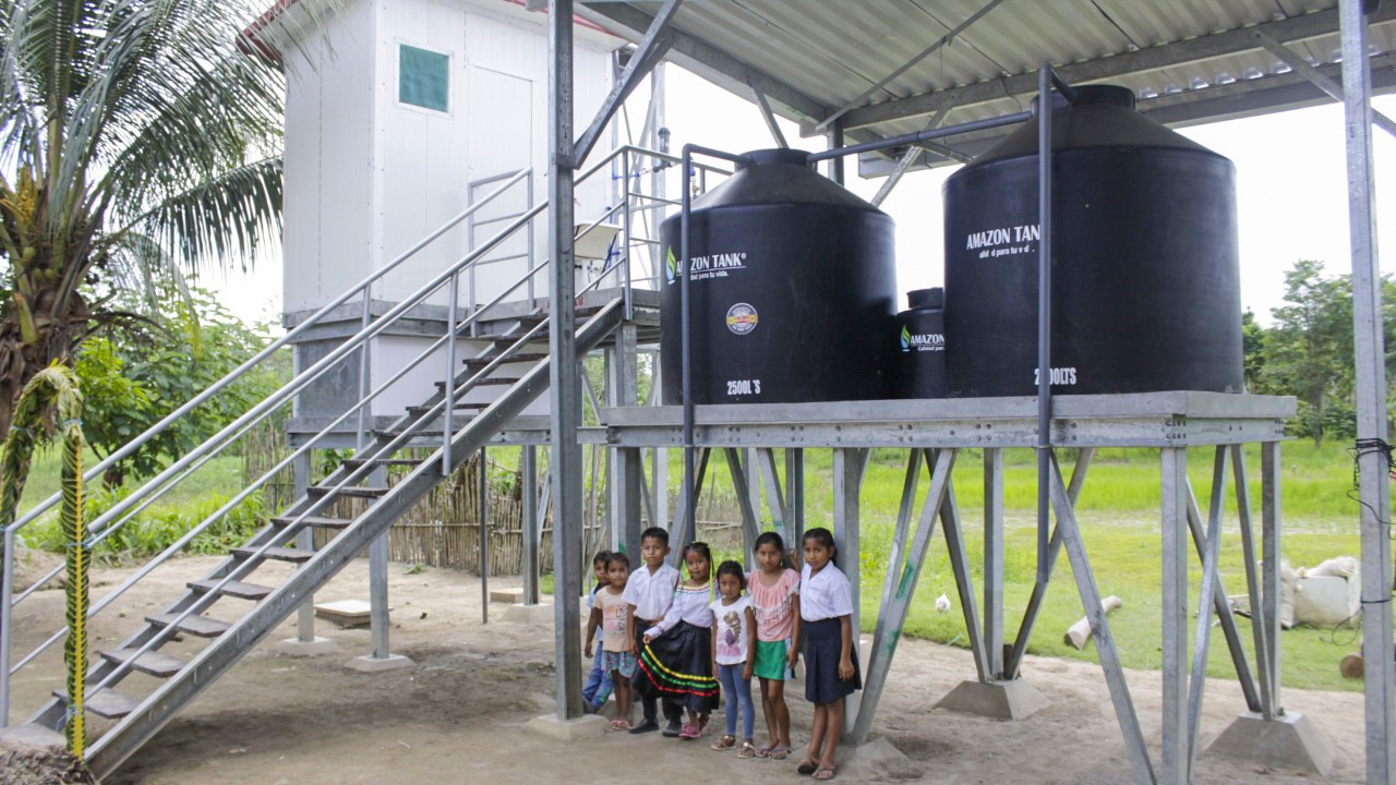 Sistema de agua de lluvia