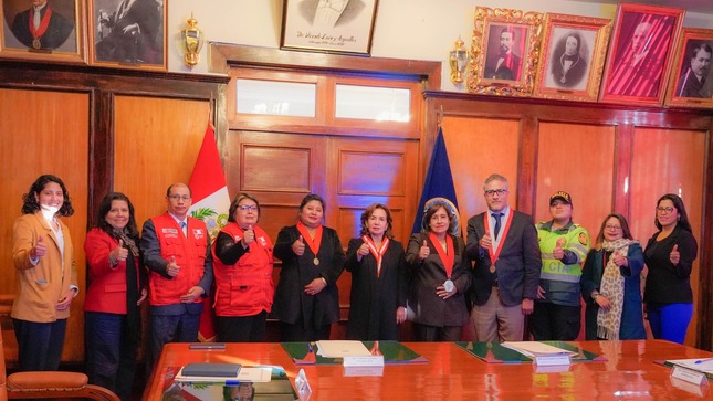 Integrantes del Sistema Nacional Especializado de Justicia Cusco sostuvieron importante reunión de trabajo