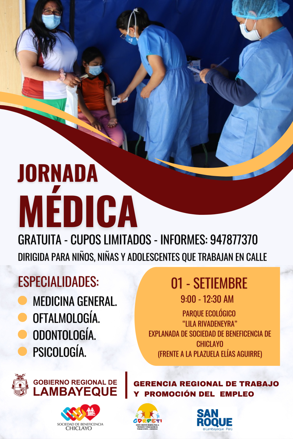 afiche del evento