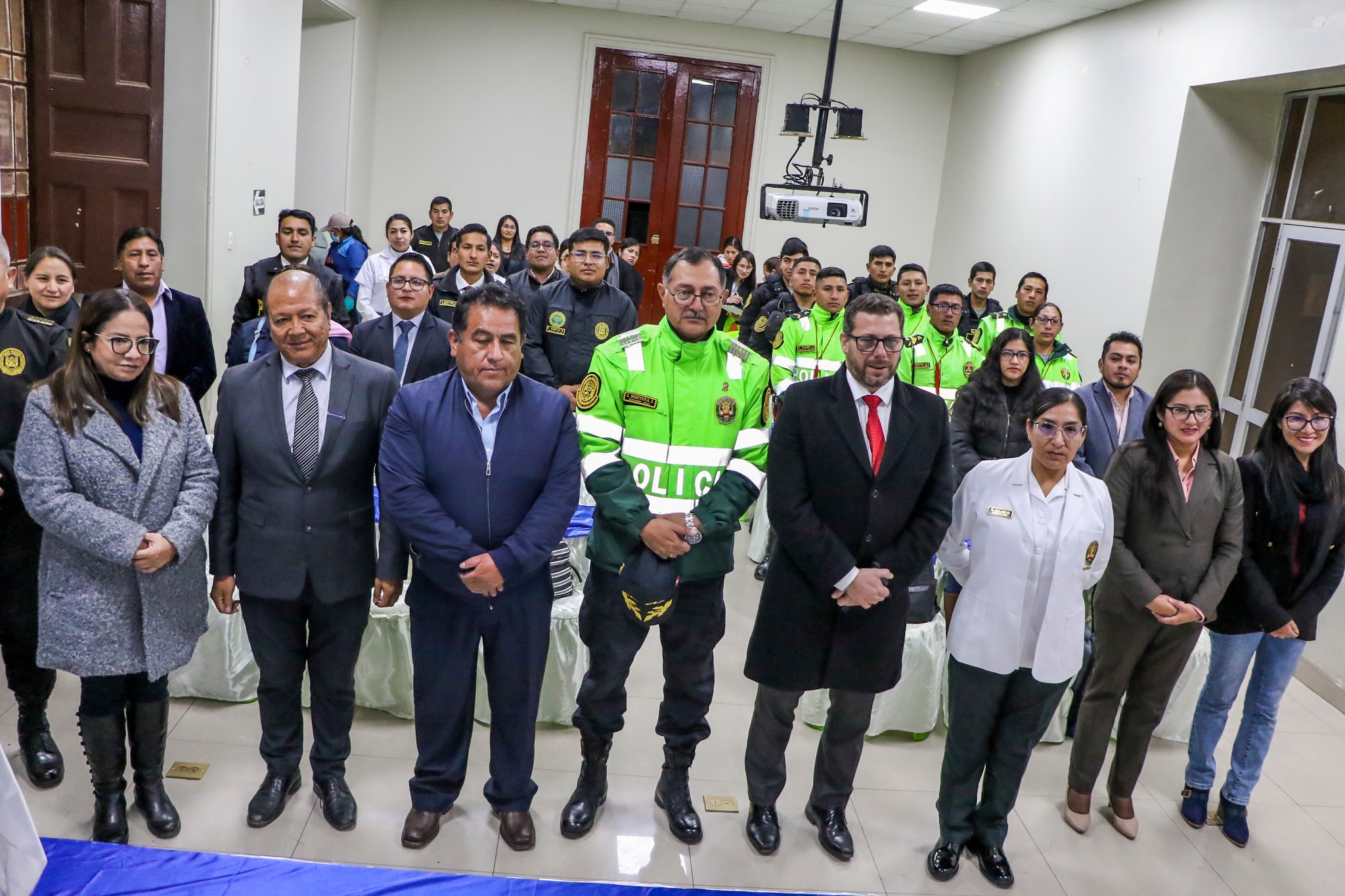 DIRESA Huancavelica brindará servicios de salud a 2,687 efectivos policiales