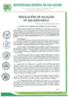 Vista preliminar de documento Resolución de Alcaldía 243-2023