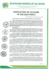 Vista preliminar de documento Resolución de Alcaldía 242-2023