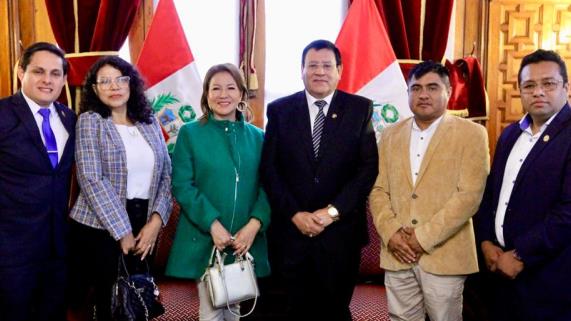 Macro Región Nor Oriente solicita que Congreso asegure recursos para afrontar FEN Global e inseguridad
