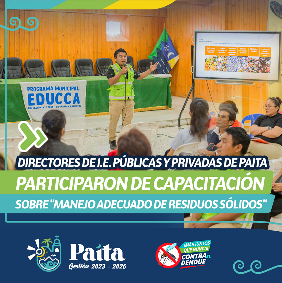 Capacitación sobre "Manejo Adecuado de Residuos Sólidos"