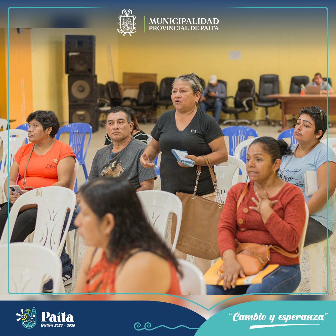 Municipalidad de Paita capacita a brigadistas comunitarios