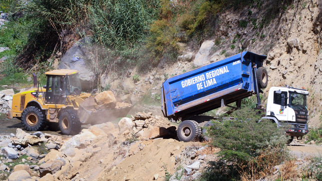 Más de 475 km de vías serán mejoradas en las provincias de Yauyos y Cañete