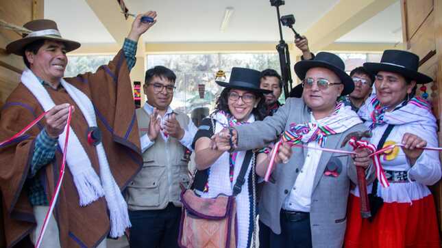 Ministra en Huancavelica: “Este Gobierno está comprometido con la mejora de la calidad de vida de los ciudadanos y ciudadanas del Perú"
