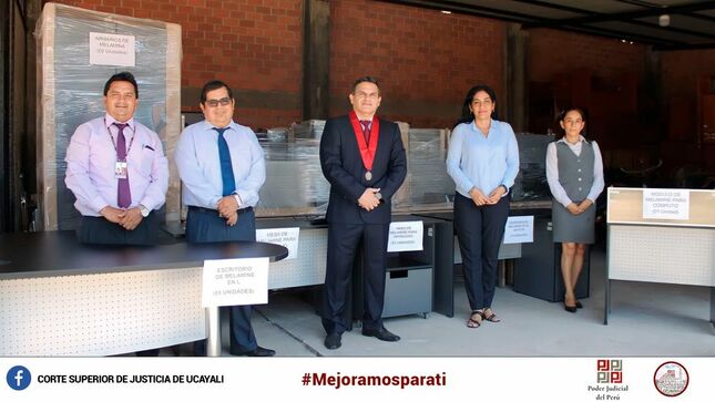 Entrega de equipos