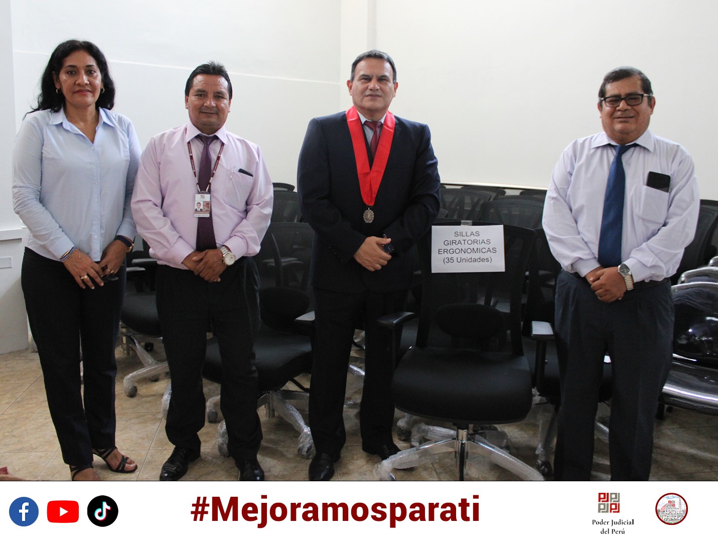 Entrega de equipos