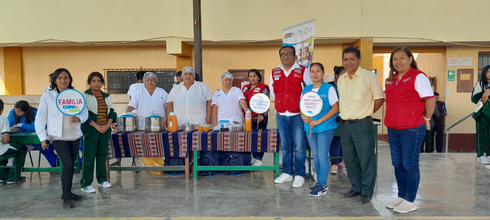 Cuna Más y Barrio Seguro realizan actividades en favor de la primera infancia en el distrito Huaura