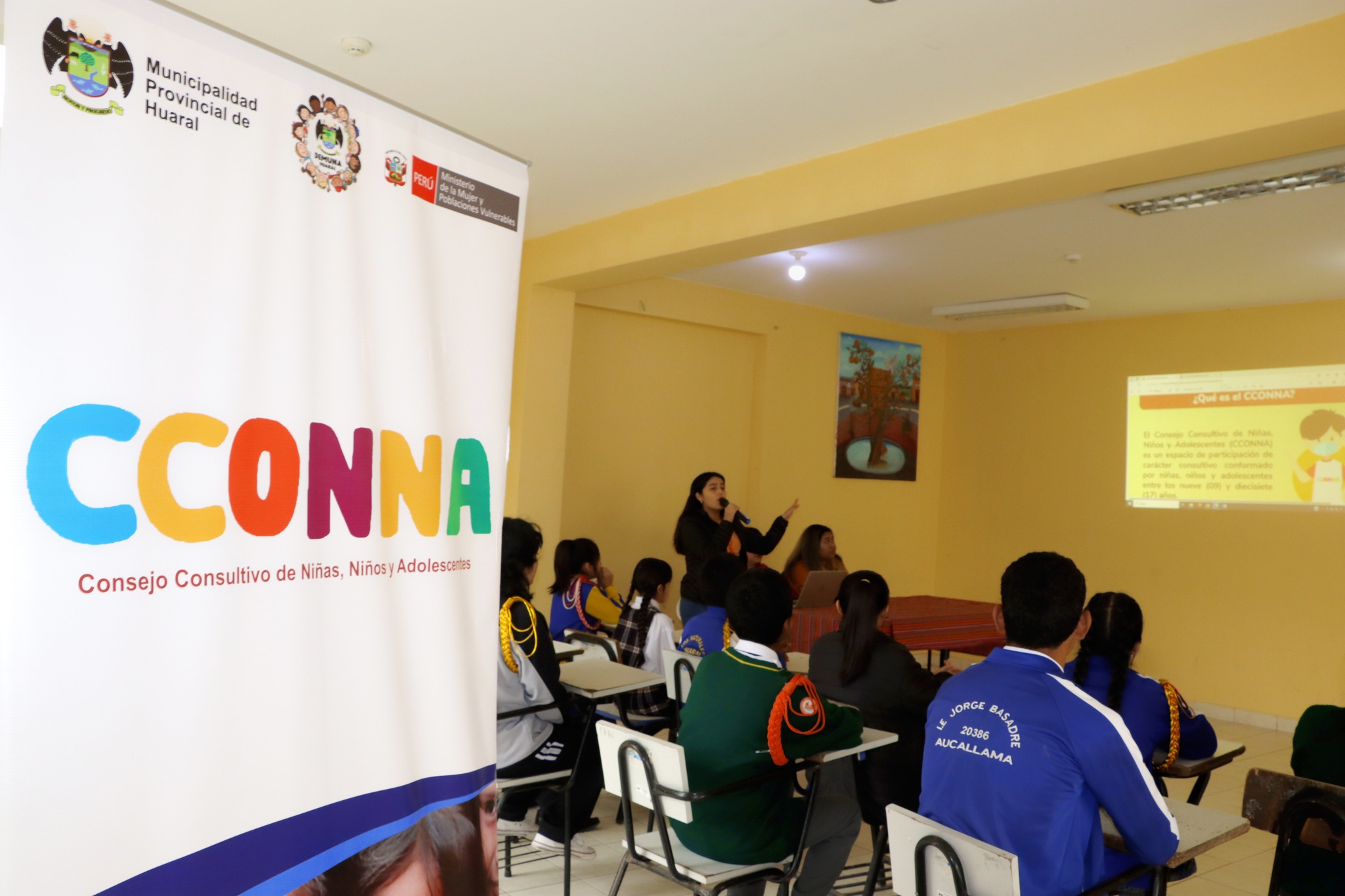 Municipalidad provincial promovió la elección de los miembros del Cconna-Provincial