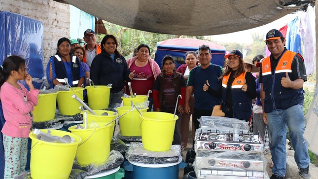 Municipalidad provincial continúa con su jornada de llevar apoyo humanitario a 15 poblados 