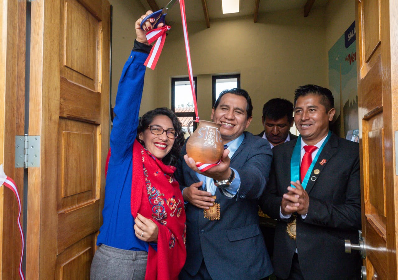 Ministra de Cultura en Ayacucho: “Necesitamos estar unidos para trabajar de la mano hacia nuestro Bicentenario”