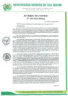 Vista preliminar de documento Acuerdo de Concejo 182-2023