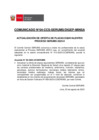 Vista preliminar de documento Comunicado Nº 4 SERUMS 