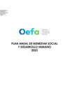 Vista preliminar de documento Plan Anual de Bienestar Social y DH 2023 - Modificado y  con Anexo (1)