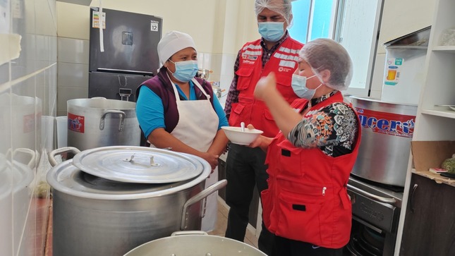 Supervisión de servicio alimentario escolar
