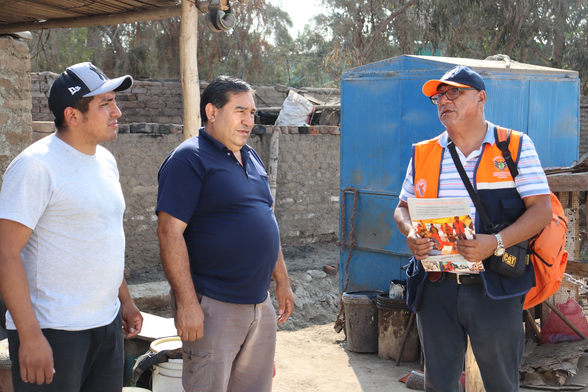 MPH brindó apoyo humanitario a pareja de ancianos afectada por el incendio de su vivienda