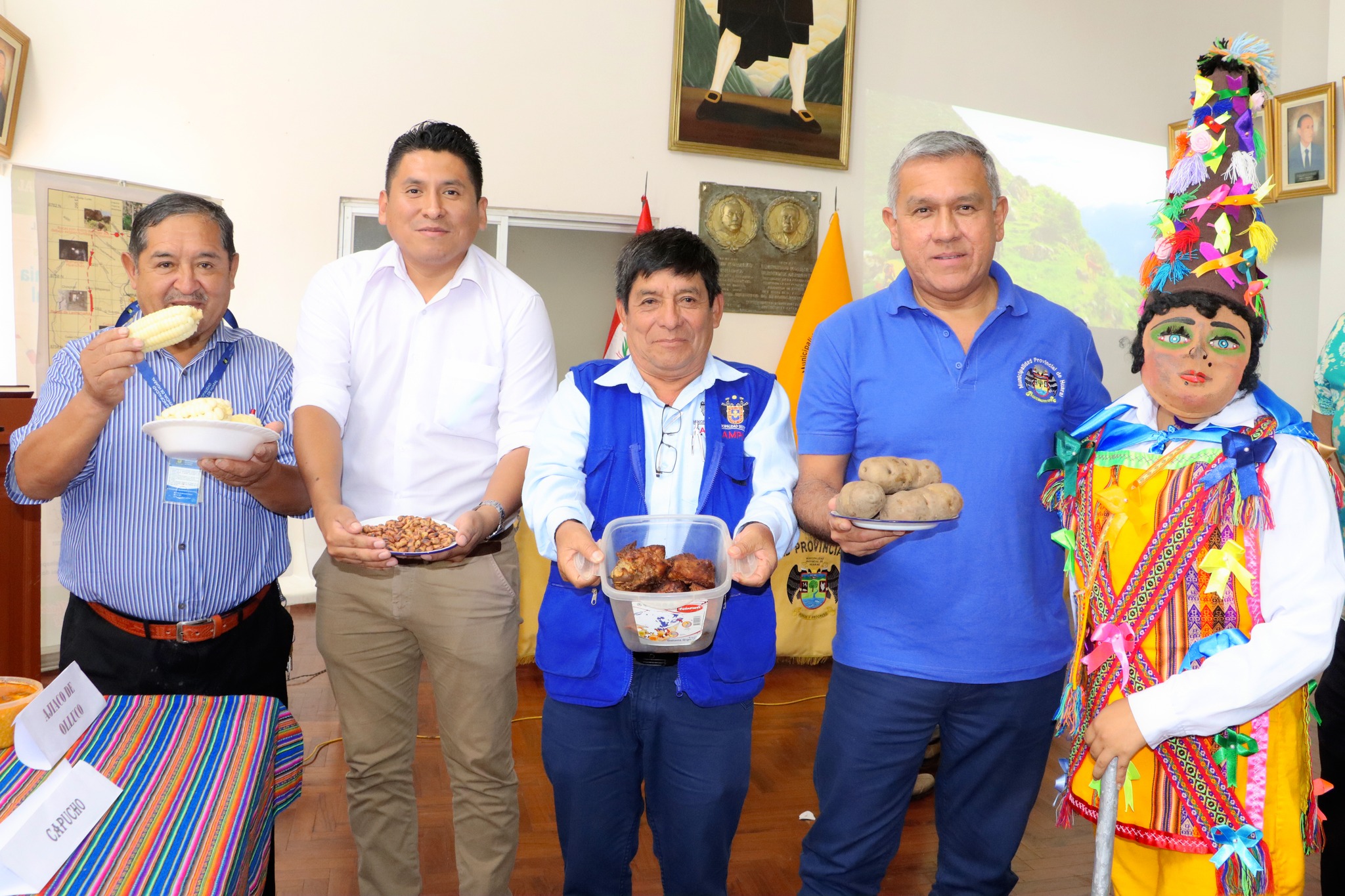 Delegación de Lampián realizó exposición y exhibición de sus potencialidades turísticas