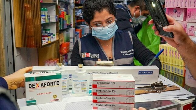 Diris Lima Centro: incautan más de 200 000 medicamentos en galería Capón Center