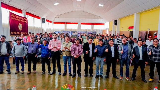 Exitoso lanzamiento del programa de formalización minera en beneficio de mineros artesanales de Apurímac