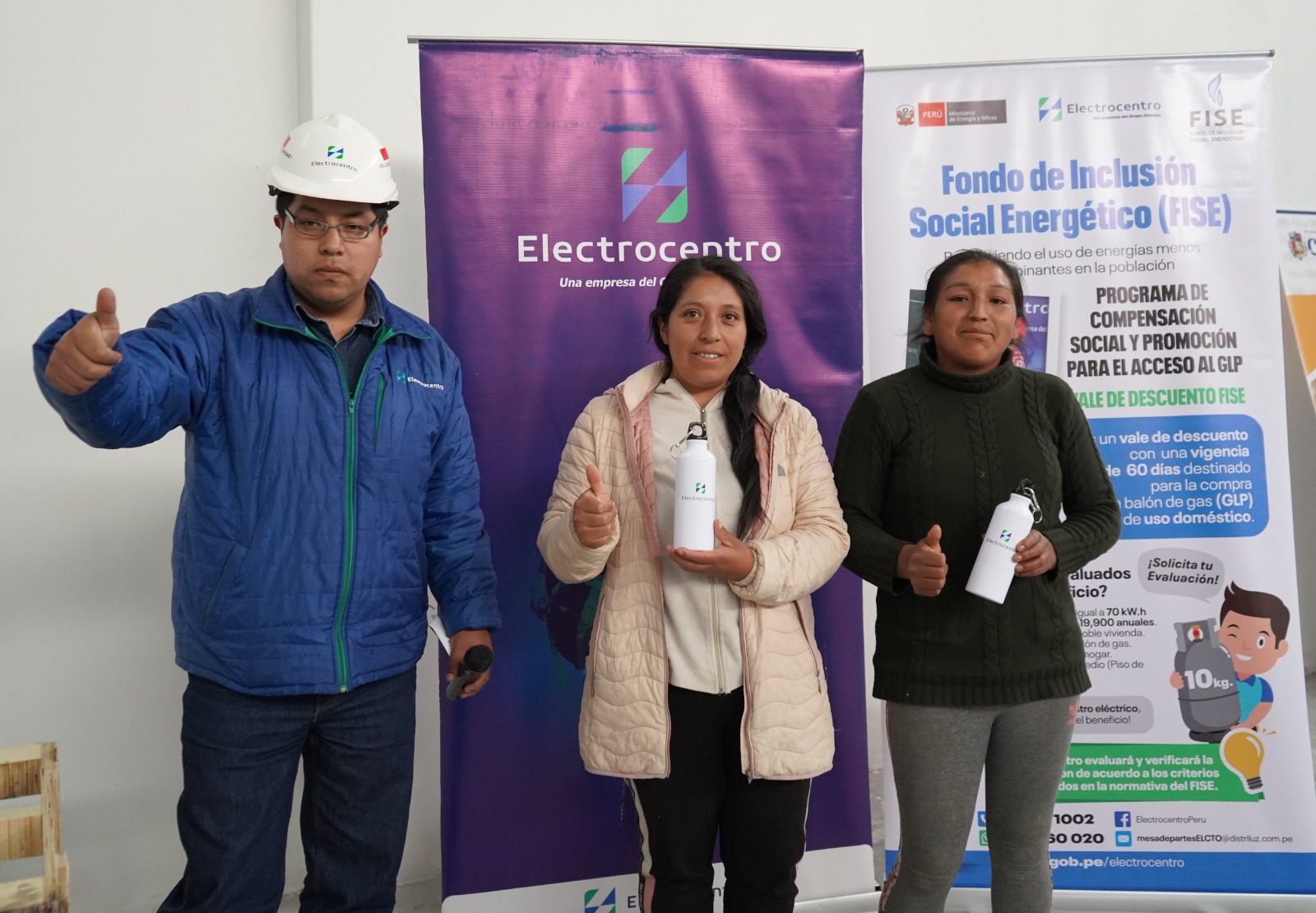 Electrocentro capacita sobre el VALE FISE a madres del vaso de leche en Chilca