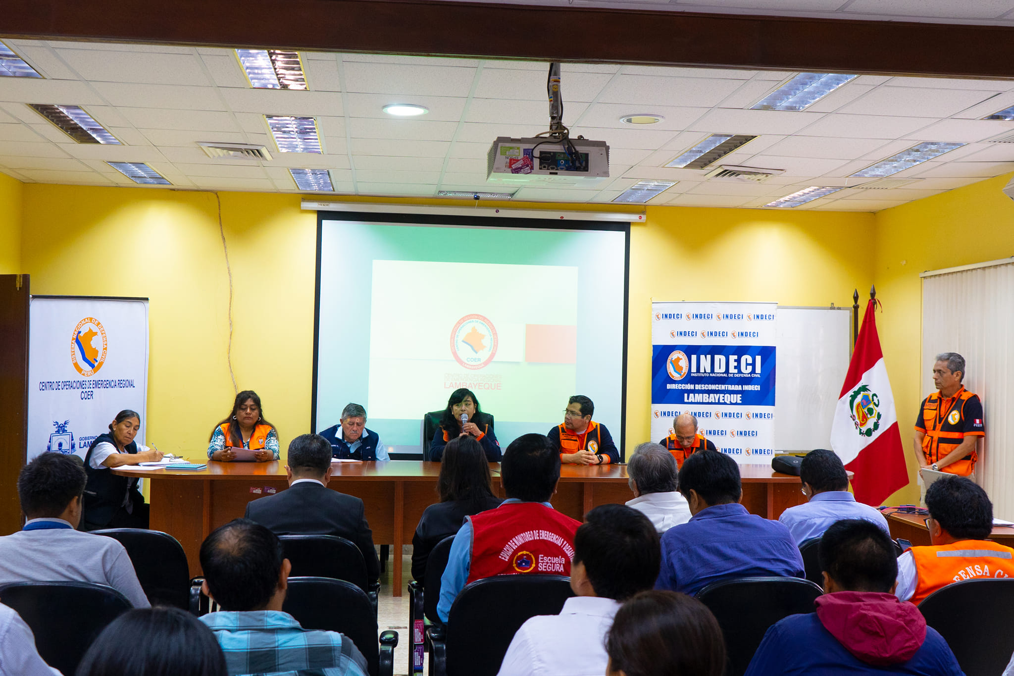 capacitación de validación de los nuevos formularios de la Evaluación de Análisis y Necesidades – EDAN Perú