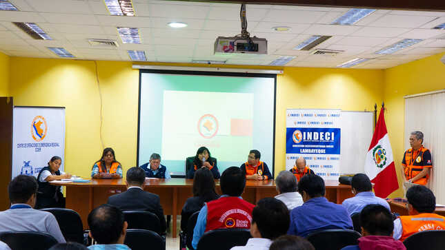 capacitación de validación de los nuevos formularios de la Evaluación de Análisis y Necesidades – EDAN Perú