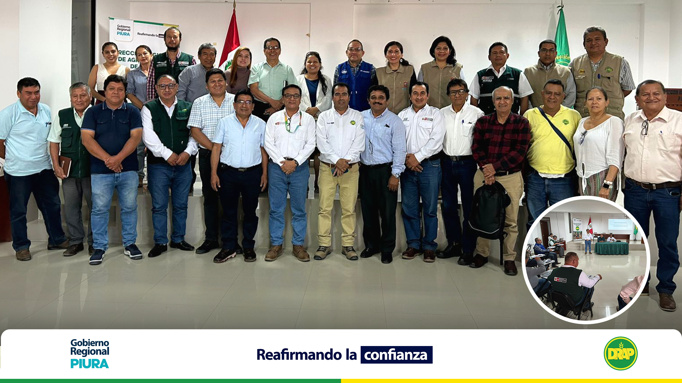 Registro fotográfico del taller realizado "Agenda regional agraria Piura"